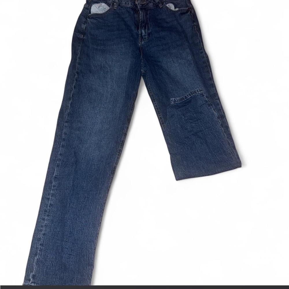Primark Men's Dark Blue Relaxed Jeans